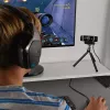 Logitech C922 1920 x 1080 pikselių USB juoda internetinė kamera