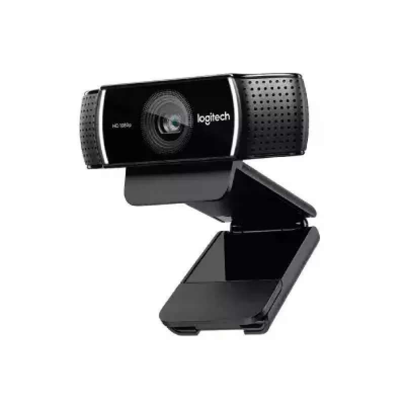 Logitech C922 1920 x 1080 pikselių USB juoda internetinė kamera