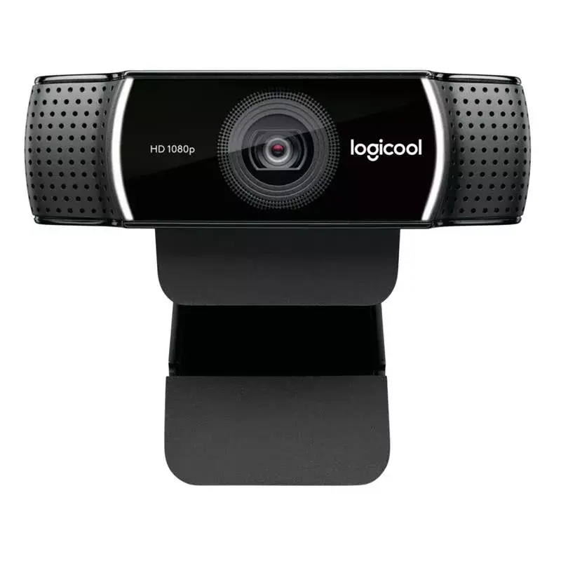 Logitech C922 1920 x 1080 pikselių USB juoda internetinė kamera
