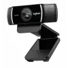 Logitech C922 1920 x 1080 pikselių USB juoda internetinė kamera