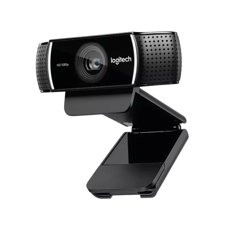 Logitech C922 1920 x 1080 pikselių USB juoda internetinė kamera
