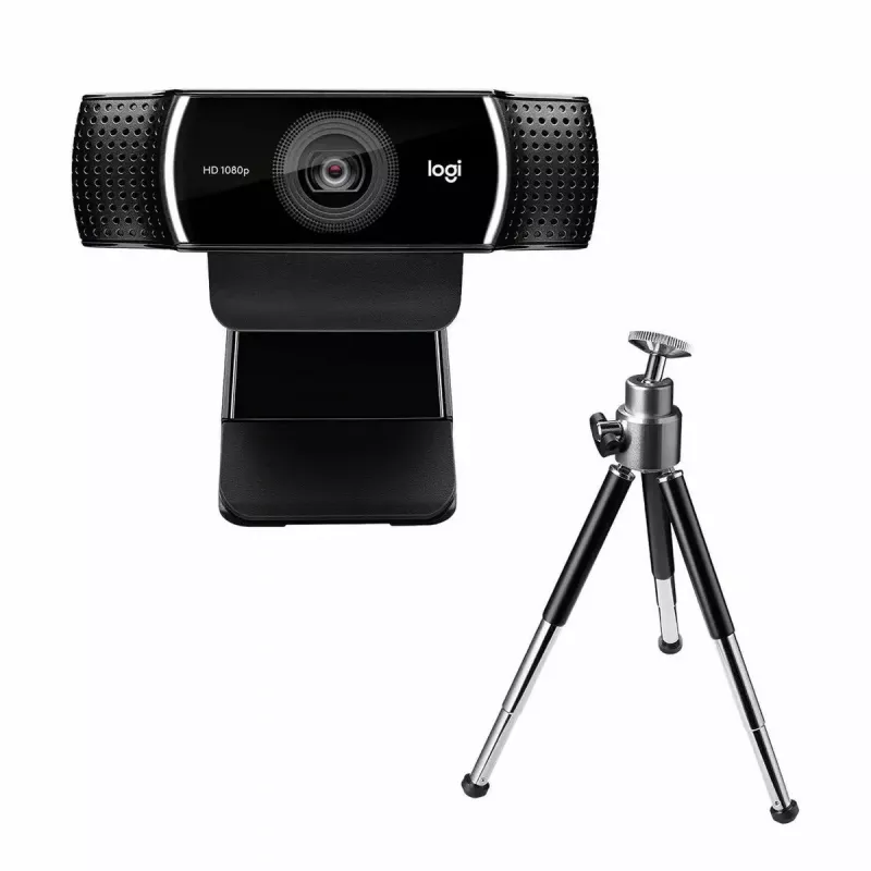 Logitech C922 1920 x 1080 pikselių USB juoda internetinė kamera