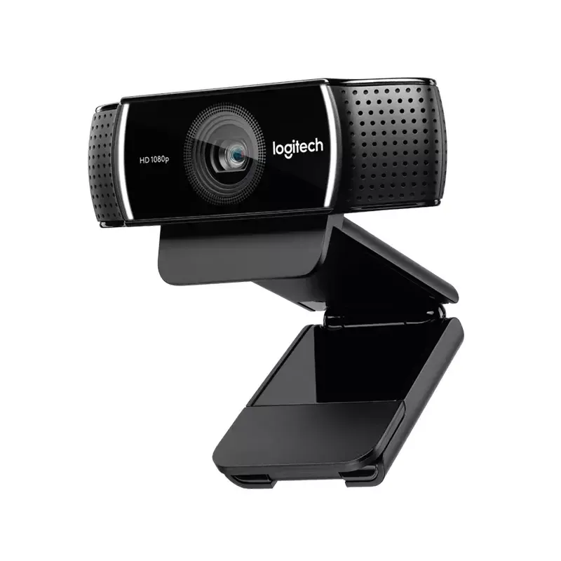 Logitech C922 1920 x 1080 pikselių USB juoda internetinė kamera