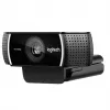 Logitech C922 1920 x 1080 pikselių USB juoda internetinė kamera