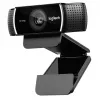 Logitech C922 1920 x 1080 pikselių USB juoda internetinė kamera