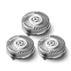 Atsarginės elektrinės skutimosi galvutės Philips SHAVER Series 5000 SH50/50, 3 galvutės, chromuotos