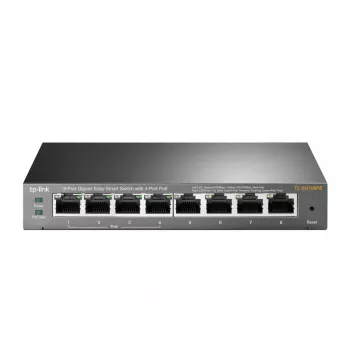Valdomas jungiklis TP-Link TL-SG108PE 8 prievadų Gigabit su 4 prievadais PoE