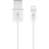 Įkrovimo ir sinchronizavimo laidas GOOBAY Lightning į USB A 1 m, 5W / 1A, baltas