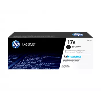 HP 17A Original LaserJet juodas kasečių toneris, 1600 puslapių, juoda, 1 vnt.