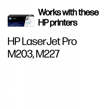 Tonero kasetė HP CF230A LJ M203 1600 puslapių juoda