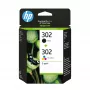 HP 302 2 vienetų juodos / trispalvės originalios rašalo kasetės