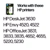 HP 302 2 vienetų juodos / trispalvės originalios rašalo kasetės