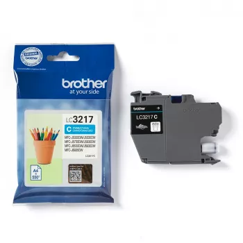 Brother LC3217C rašalo kasetė 1 vnt. originali žydra