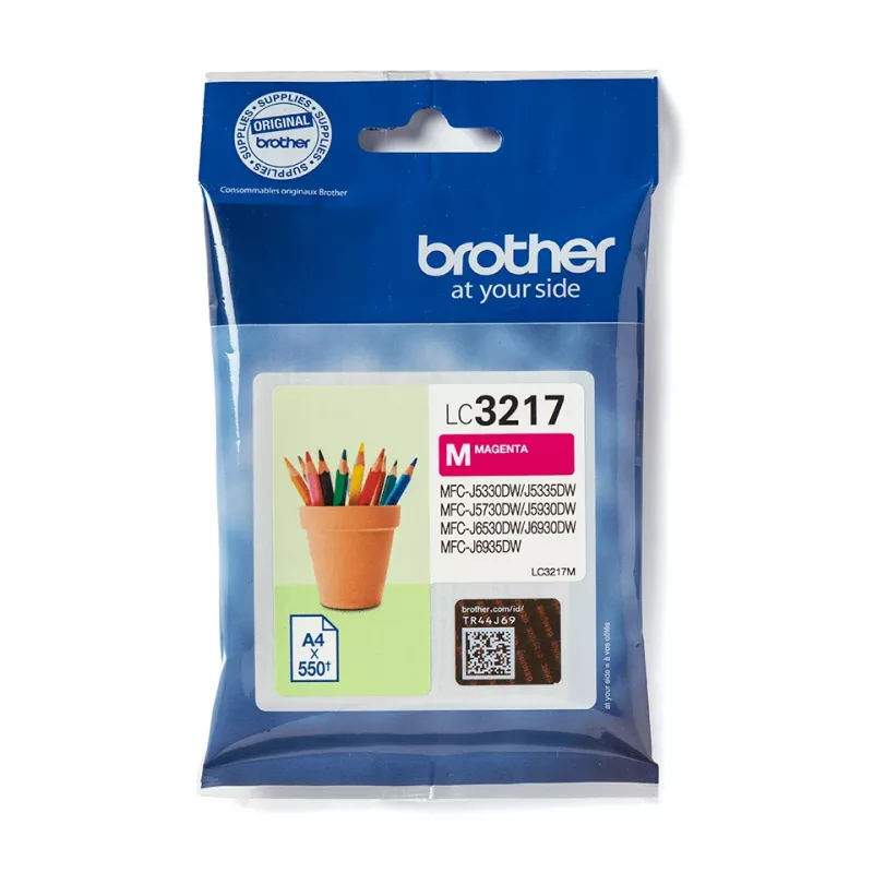 Brother LC3217M rašalo kasetė 1 vnt. Originali purpurinė