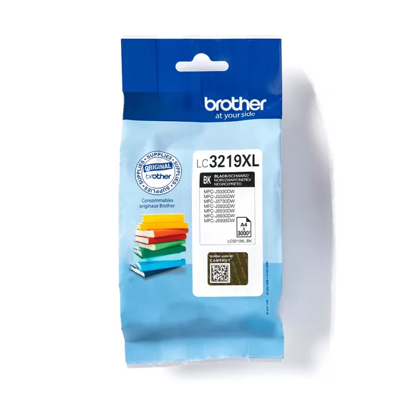 Brother LC3219XLBK rašalo kasetė 1 vnt. originali juoda