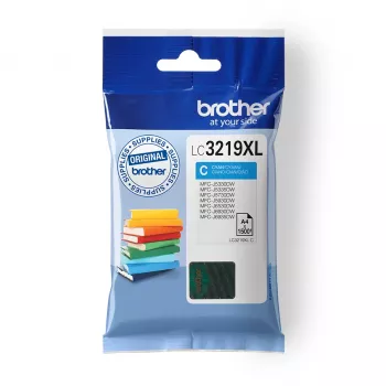 Brother LC3219XLC rašalo kasetė 1 vnt. originali didelės (XL) išeigos žydra