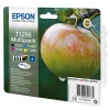 Epson rašalo kasetė daugialypė pakuotė T1295 juoda žydra rausvai raudona geltona