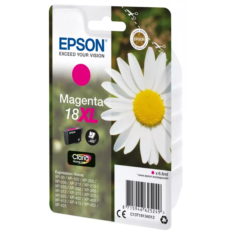 Epson Daisy Singlepack Magenta 18XL Claria Home rašalas