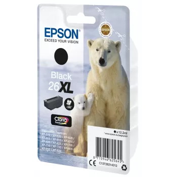 Epson 26XL Juoda 500 psl. rašalo kasetė C13T26214012
