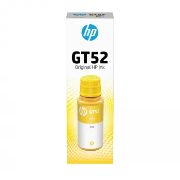 Originalius rašalo buteliukas HP GT52 geltonas