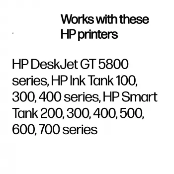 Originalius rašalo buteliukas HP GT52 geltonas