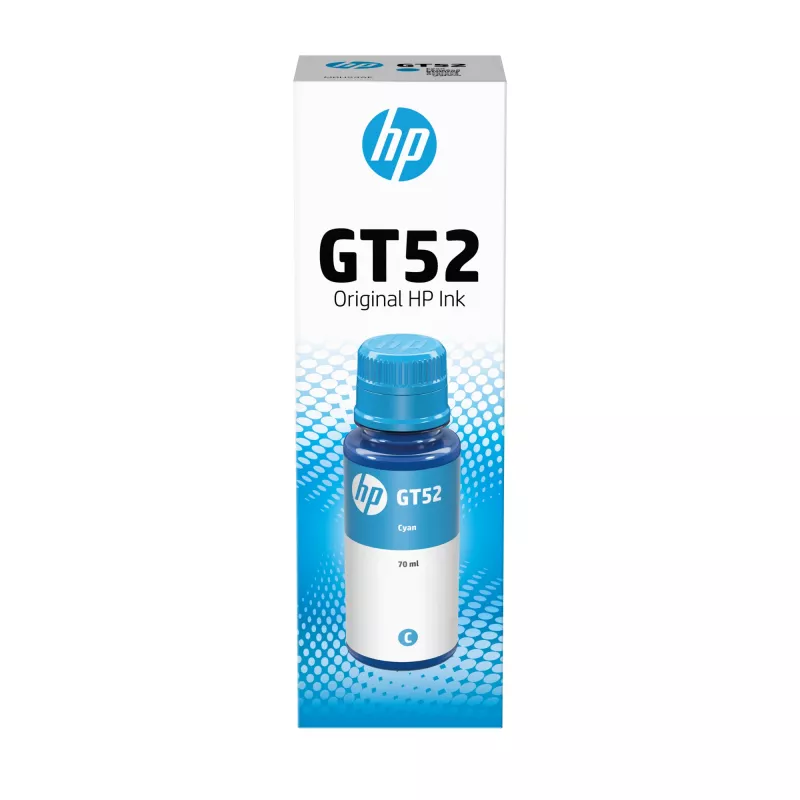 HP GT52 žydra Originali rašalo talpyklė