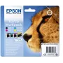 Epson Multipack 4 spalvų T0715 DURABrite Ultra rašalas, standartinė išeiga, juoda, žydra, purpurinė, geltona, 7.4 ml, 5.5 ml, 1 vnt., kelių pakuočių