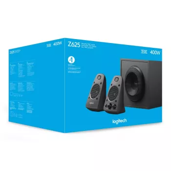 LOGITECH Z625 2.1 kanalų 200 W Juoda