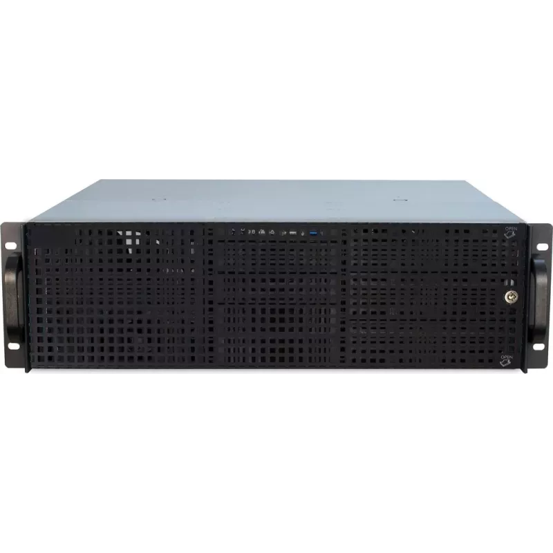 Serverio korpusas Inter-Tech 3U-30240 Rack juodas