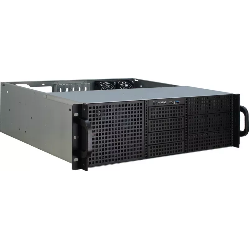 Serverio korpusas Inter-Tech 3U-30240 Rack juodas