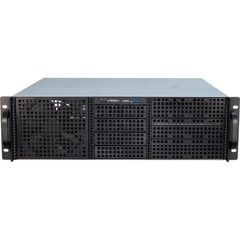 Serverio korpusas Inter-Tech 3U-30240 Rack juodas