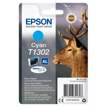Epson Stag Singlepack Žydra T1302 DURABrite Ultra Ink