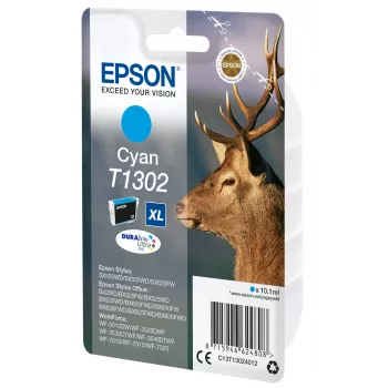 Epson Stag Singlepack Žydra T1302 DURABrite Ultra Ink