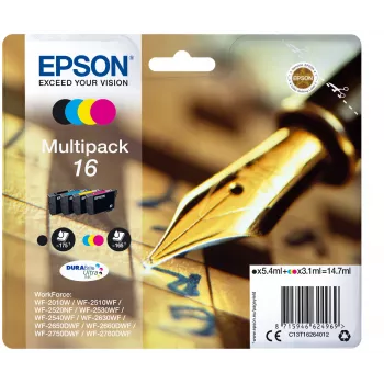 Kasetė Epson Ink C13T16264012 Multipack BK, C, M, Y