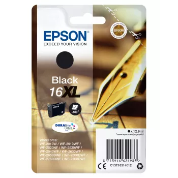 Epson rašiklis ir kryžiažodis Vienetinis paketas juodas 16XL DURABrite Ultra rašalas