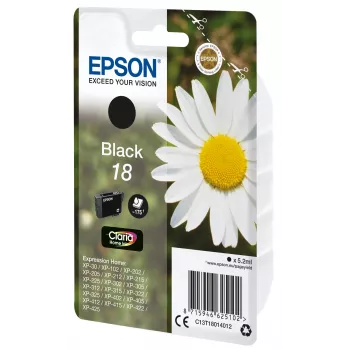 Epson Daisy Singlepack Juodas 18 Claria Home rašalas