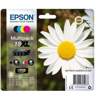 Epson Daisy 4 spalvų rinkinys 18XL Claria Home rašalas