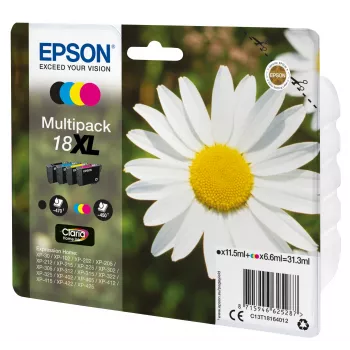 Epson Daisy 4 spalvų rinkinys 18XL Claria Home rašalas