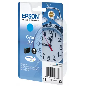 Epson Signalizacinis laikrodis Vienos pakuotės Žydra 27 DURABrite Ultra Rašalas