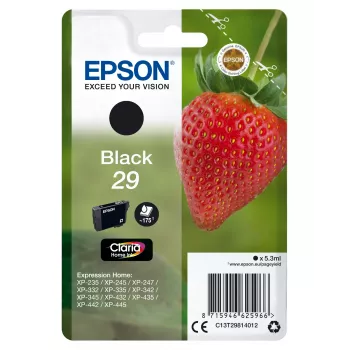 Epson Strawberry Singlepack Juoda 29 Claria Home Ink