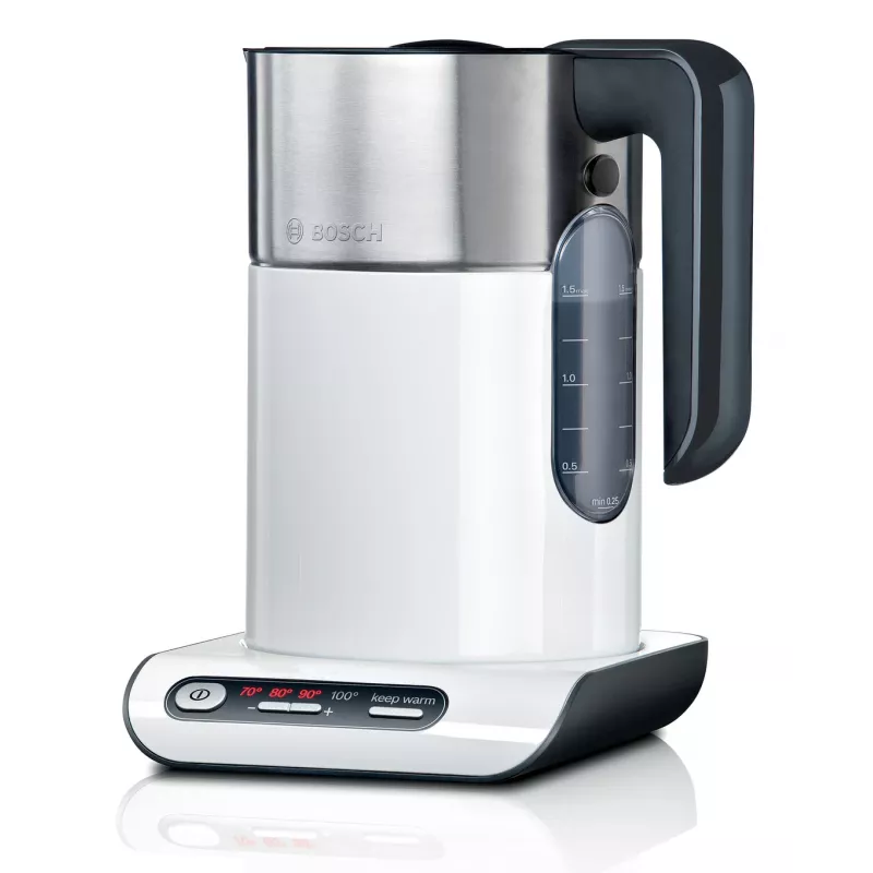 Bosch TWK8611P elektrinis virdulys 1,5 l 2400 W antracitinis, nerūdijantis plienas, baltas