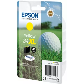 Cartridge Epson 34XL Geltonas 950 puslapių C13T34744010