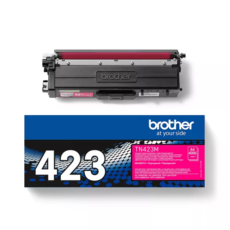 tonerio kasetė Brother TN-423M 3000 puslapių Magenta