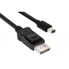 CLUB3D Mini DisplayPort į DisplayPort 1.4 HBR3 8K60Hz laidas, 2 metrai / 6.56 pėdos