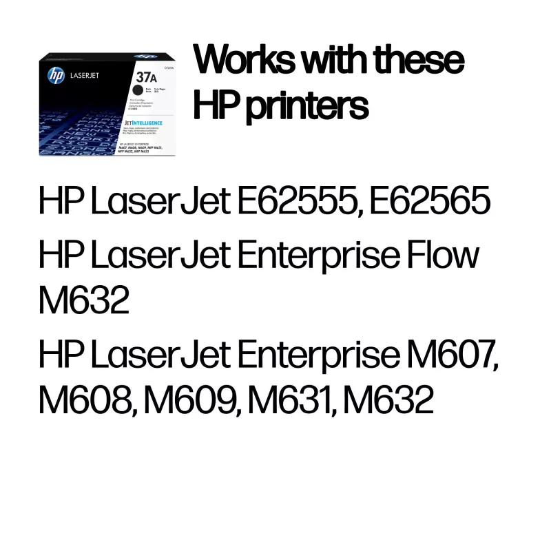 Tonerių kasetė HP 37A juoda Original LaserJet 3000 puslapių