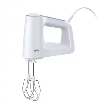Braun HM 3135 WH Rankinis maišytuvas 500 W Pilka, Balta