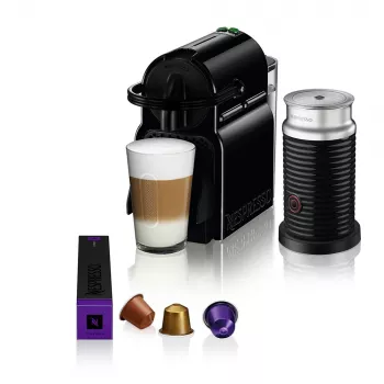 Kapsulinis espresso aparatas De’Longhi Inissia EN 80.BAE, Nespresso, 0,7 L vandens talpa, 19 barų, juodas