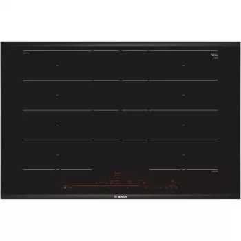 Bosch Serie 8 PXY875DC1E kaitlentė Juoda Įmontuojama 81 cm Zoninė indukcinė kaitlentė 4 zonos