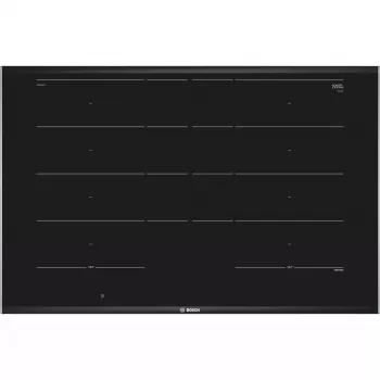 Bosch Serie 8 PXY875DC1E kaitlentė Juoda Įmontuojama 81 cm Zoninė indukcinė kaitlentė 4 zonos