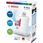 Dulkių siurblių priedas Bosch BBZ 41FGALL — 4 dulkių maišeliai ir 1 filtras, svoris 0,14 kg, kompaktiška pakuotė